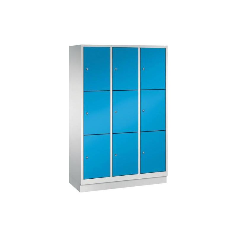 Přihrádková skříň 8020-223 RAL 7035/5012 • Vtools.cz