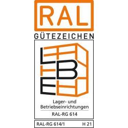 Základní regály 2000x1000x500 mm 5Bö. 150KG Ral 7035 • Vtools.cz