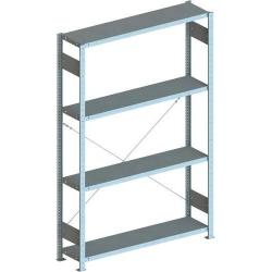 Zásuvný regál S3 230 GF 2000x1300x600 mm RAL7035 • Vtools.cz