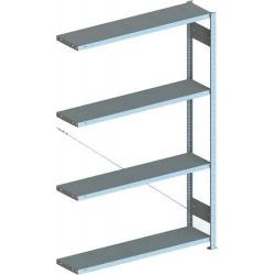 Skříňový regál S3 230 AF 2500x1300x600 mm RAL7035 • Vtools.cz