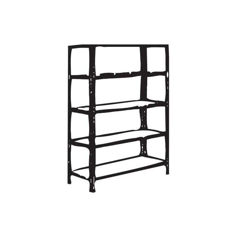 Zásuvný regál CLIP230GF 2000x1000x300 mm šedý • Vtools.cz