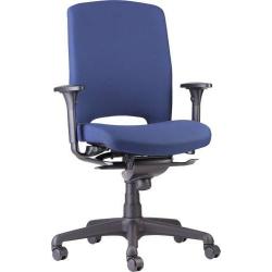 Těžká otočná židle 180kg attivo modrá • Vtools.cz