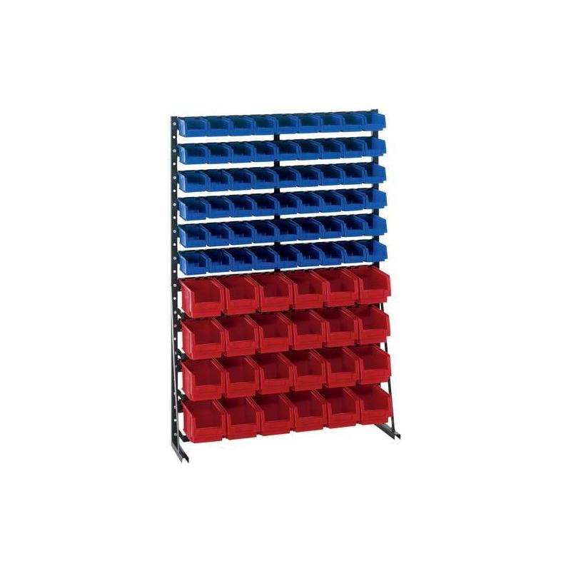 Standardní regály - jednostranné V1513xŠ1000 mm 108 košů • Vtools.cz