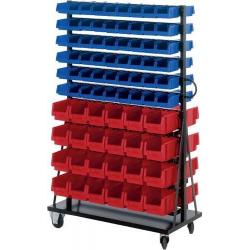 Montážní vozík 1000x500x1640 mm 156 krabic • Vtools.cz