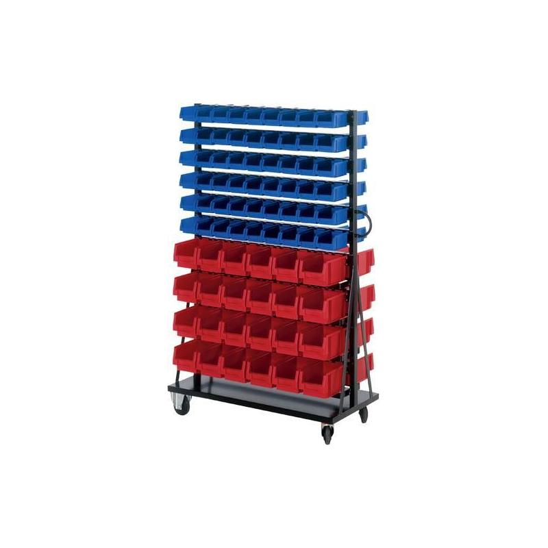 Montážní vozík 1000x500x1640 mm 156 krabic • Vtools.cz