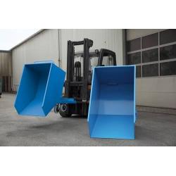 Kontejner výklopný ERNST černý bez síta / kohoutku 450 litrů, se 2 otočnými kolečky • Vtools.cz