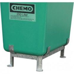 Ocelový rám nohou pro kontejner 2200 l • Vtools.cz