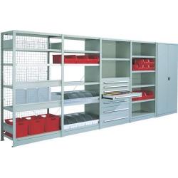 Dělicí příčka, volně stojící D500 x H140 mm pozinkovaný • Vtools.cz