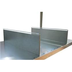 Dělicí příčka, volně stojící T400 x H140 mm pozinkovaná • Vtools.cz