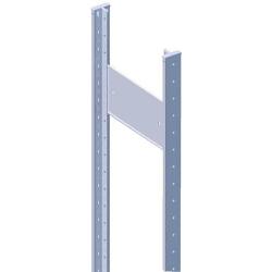 Rám z dutého profilu, otevřený N2500xT600 mm pozink • Vtools.cz