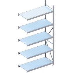 Regál nekonečný pozink AF 1800x800x3000 mm ocelové panely • Vtools.cz