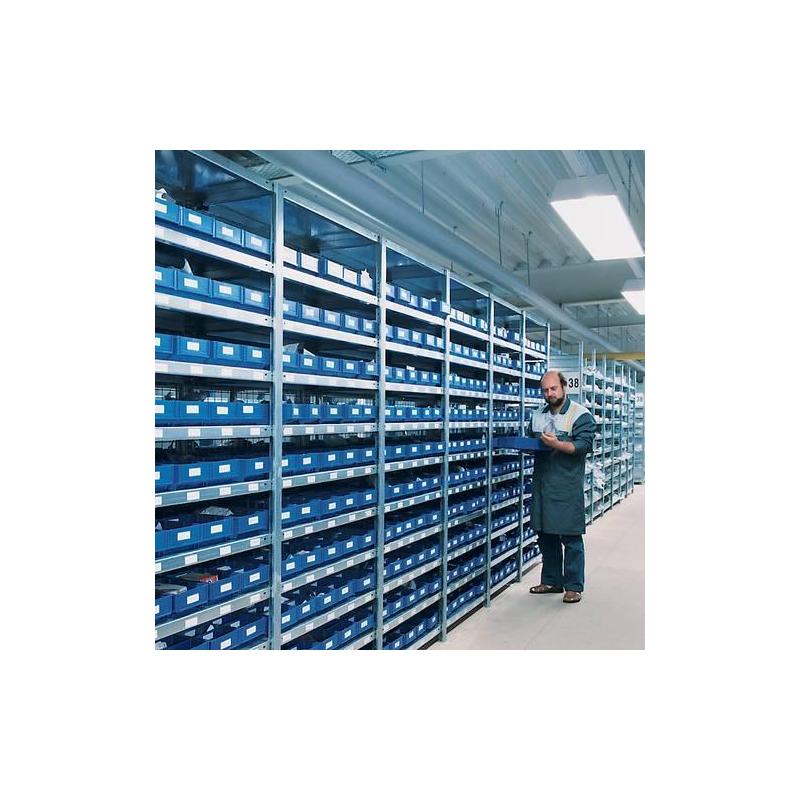 Bezšroubový regál policový META S3 100 GF 2000 x 1000 x 600 mm vzk • Vtools.cz