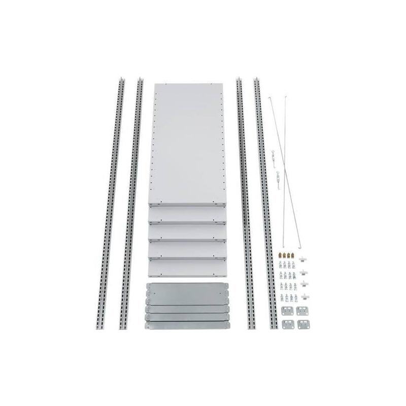 Zásuvný regál S3 L80 GF 2000x1000x400 mm šedá • Vtools.cz