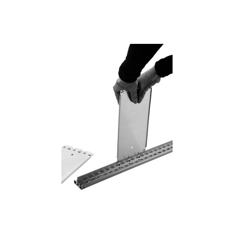 Zásuvný regál S3 L80 AF 2000x1000x400 mm šedá • Vtools.cz