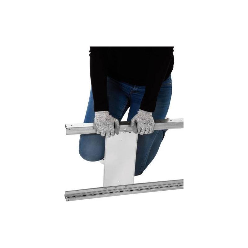 Zásuvný regál S3 L80 AF 2000x1000x500 mm šedá • Vtools.cz