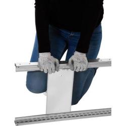 Skříňový regál S3 L80 AF 2500x1000x500 mm šedý • Vtools.cz