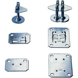 META Double - nastavitelná patka pro klip - systémová pozinkovaná • Vtools.cz