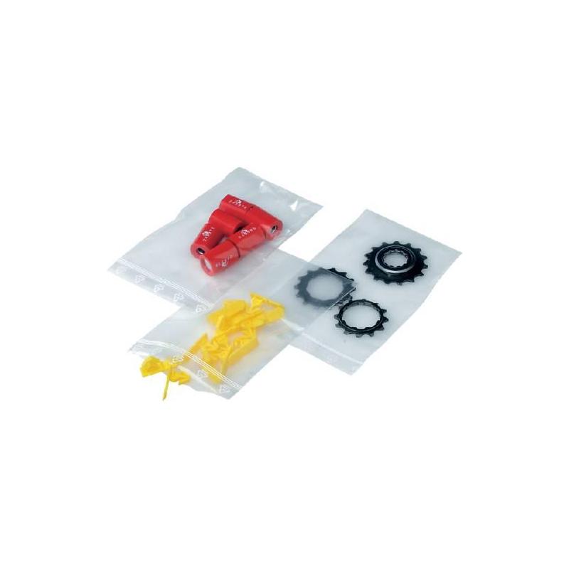 PE-Sáčky na zip, VE1000 180x250 mm, 50my, průhledné • Vtools.cz