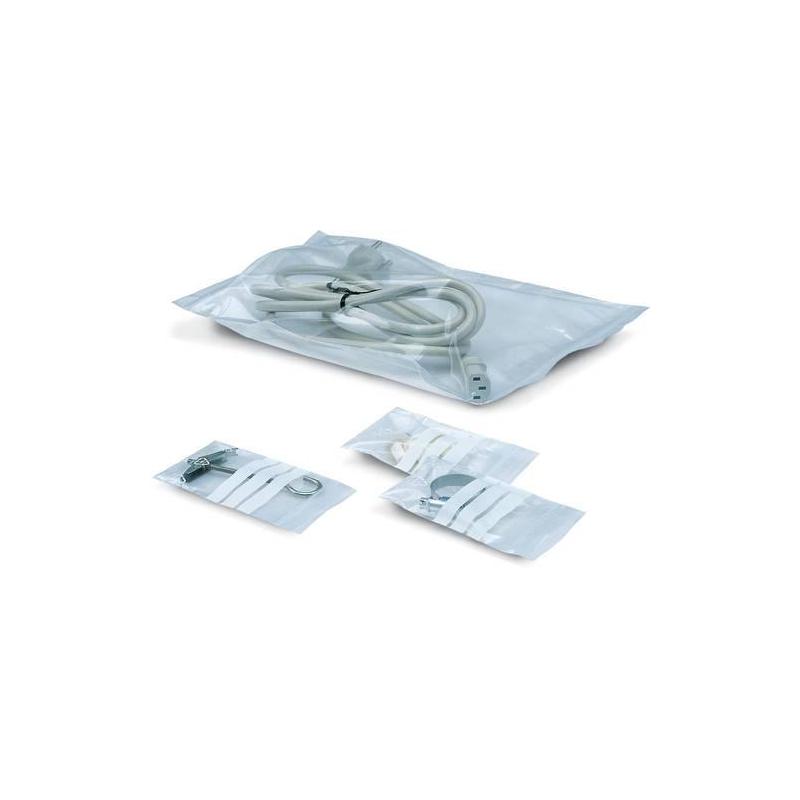 PE-Sáček s tlakovým uzávěrem s euro perforací, VE1000 220x310 mm,50my, popisovatelný • Vtools.cz