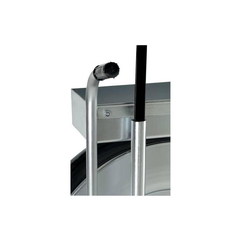 Válcový vozík pozinkovaný pro plastové pásky • Vtools.cz