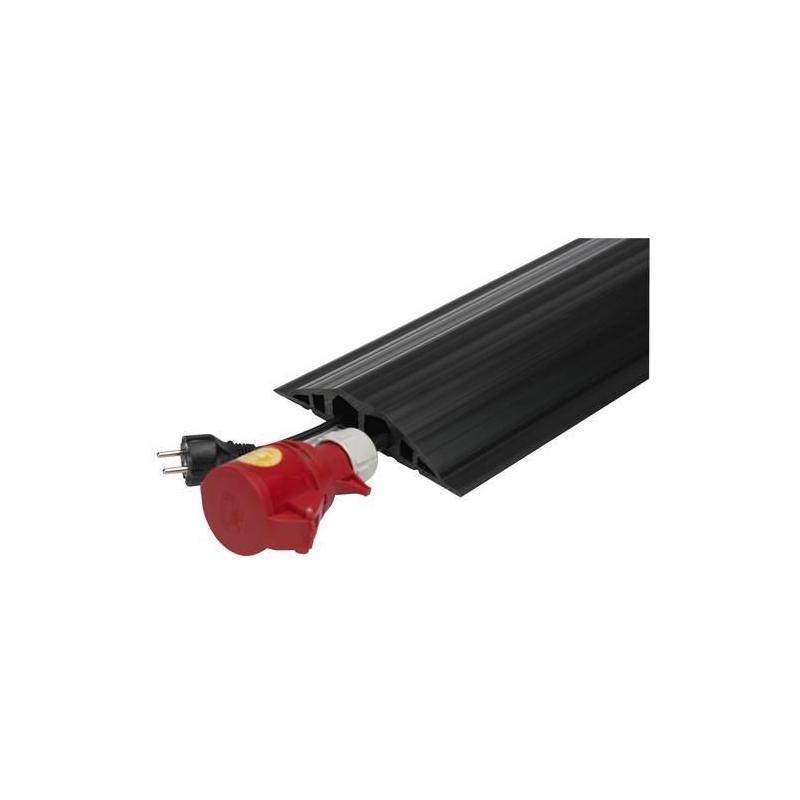 Průmyslový kabelový most Ku 200x1500 mm černý • Vtools.cz