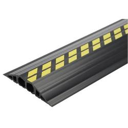 Průmyslový kabelový most Ku 200x1500 mm černý / žlutý • Vtools.cz