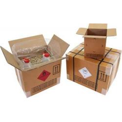 Karton na nebezpečné zboží, 2-stěnný, VE10, 325x245x300 mm, objem 23l • Vtools.cz