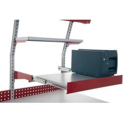 Přídavná police 800x500x140 mm, RAL9006 • Vtools.cz