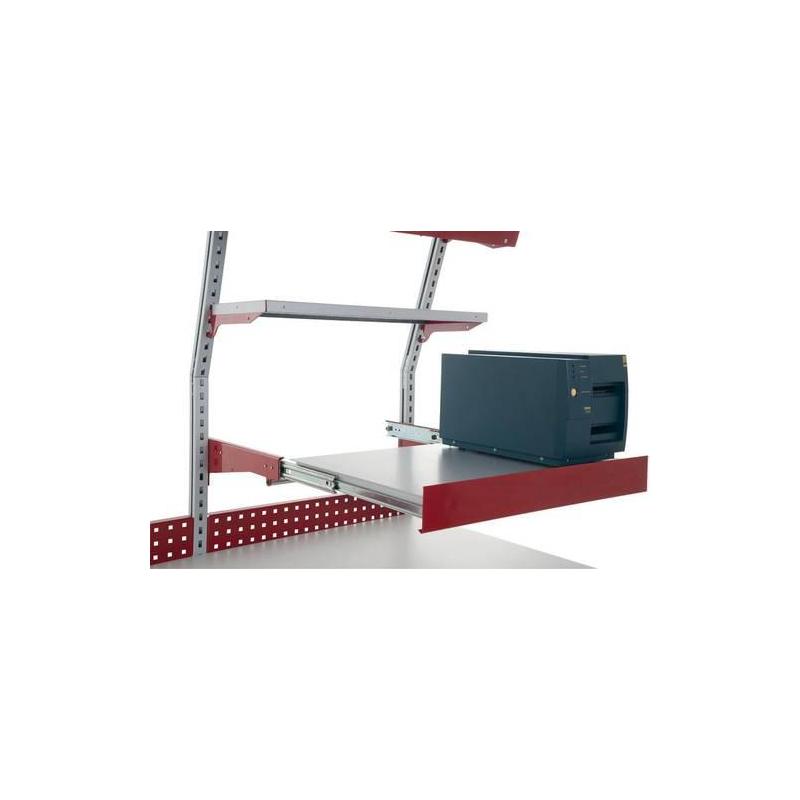 Přídavná police 800x500x140 mm, RAL9006 • Vtools.cz