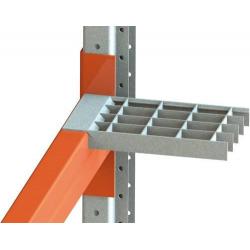 Mřížový regál 25x2 o. sloupky 2700x800 500kg • Vtools.cz