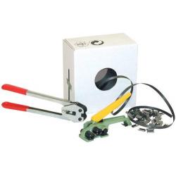 Plastová páskovací sada Ku-Band 16 mm/1000 m v dávkovacím boxu • Vtools.cz