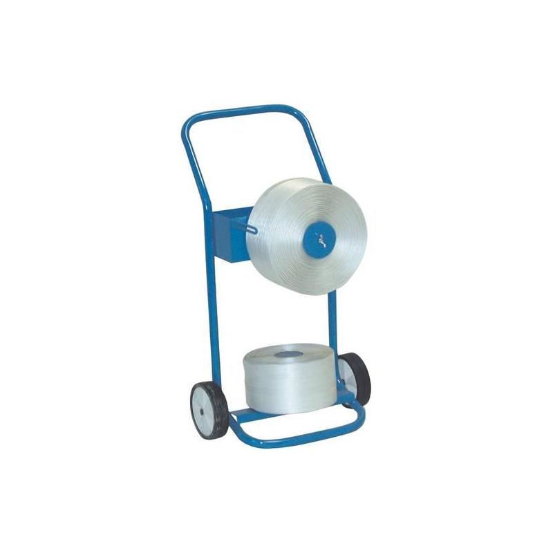 Vozíček na kolečkách, pojízdný, na polyesterový popruh • Vtools.cz