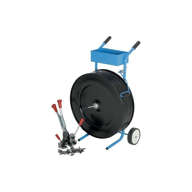 Válcovací vozík na velké role černě lakovaný • Vtools.cz