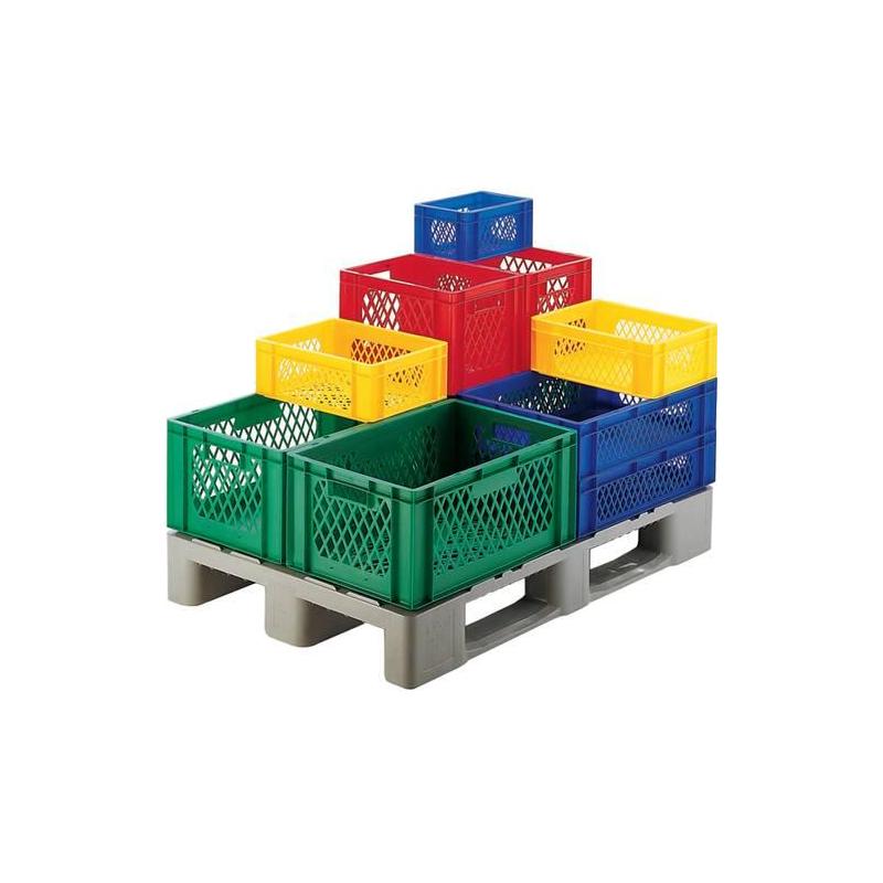 Stohovací přepravní box 800x600x320 mm šedý š.d. • Vtools.cz