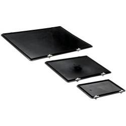 Zamykací víko černé pro krabice o rozměrech 300x200 mm • Vtools.cz