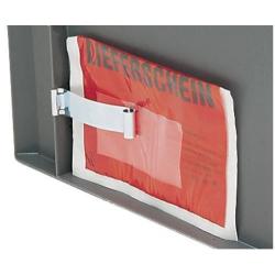 Svorka na etikety pro stohovací přepravní box • Vtools.cz