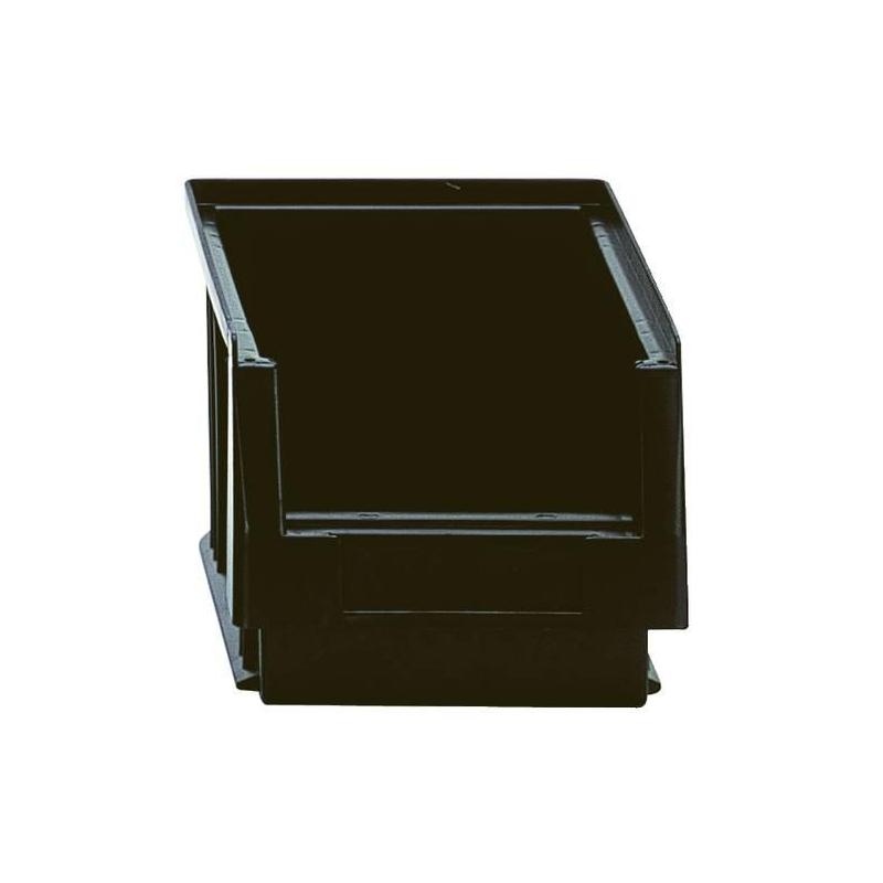 Světelný úložný koš PLKL 3 vodivý černý • Vtools.cz