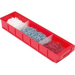 Malý box na součástky VKB 600x152x83 mm červený • Vtools.cz