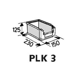 Kovová dílenská skříň na nářadí C+P 7035 / 5012 1690 x 700 x 300 mm m. T 40 boxů • Vtools.cz