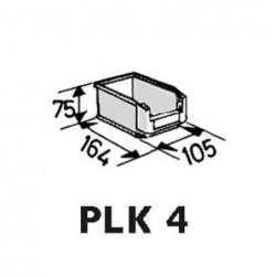 Kovová dílenská skříň na nářadí C+P 7035 / 7035 1980 x 700 x 300 mm m. T 11 4 boxů • Vtools.cz