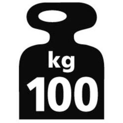 Dvojitý bezšroubový regál policový 100 AF H2000xB1000xT2x300 mm GALV • Vtools.cz