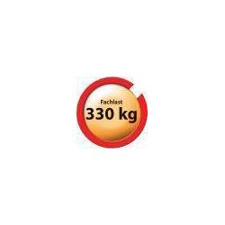 SCHULTE Bezšroubový regál policový GR 330 kg 3000 x 1000 x 800 mm 7 polic 7035 • Vtools.cz