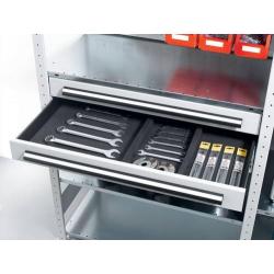 SCHULTE Zásuvka 3s 7035 pro hloubku police 500 mm • Vtools.cz