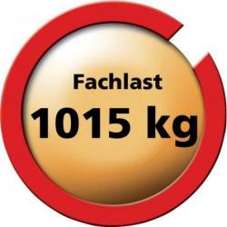 SCHULTE Regál nekonečný W 100 GR 2500 x 1785 x 1000 mm dřevotřískové police • Vtools.cz