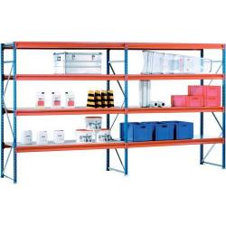 SCHULTE Regál nekonečný W 100 AR 2500 x 2140 x 600 mm ocelové police • Vtools.cz