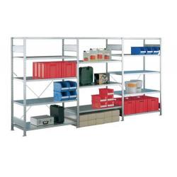 Bezšroubový regál policový AR 250 kg 3000x1300x300 mm 7 polic pozink • Vtools.cz