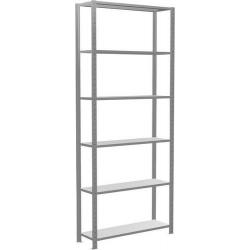 Bezšroubový regál policový GR, MULTIpl150 2500x1000x300 mm, 6 FB • Vtools.cz