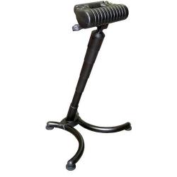 MÉNĚ ŽIDLOVÉ SYSTÉMY Pomůcka pro stání PU - sedák Gest. černá VB 670 - 900 • Vtools.cz