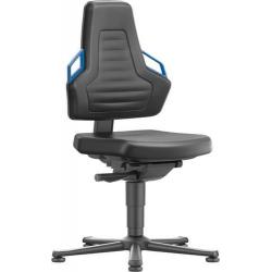 Křeslo Nexxit 1 kluzák K-kožená rukojeť modrá • Vtools.cz