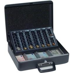 Kazeta na peníze, černá, 300x240x90 • Vtools.cz